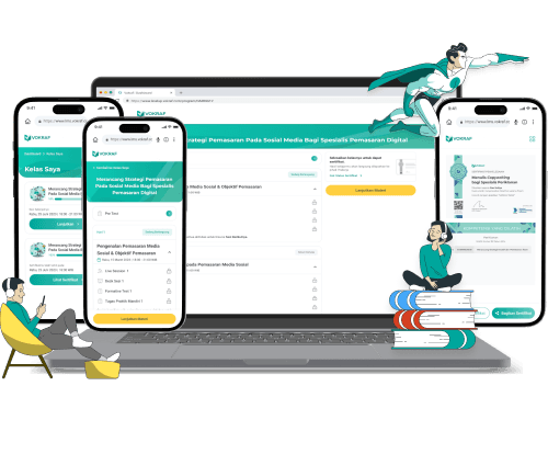 Learning Management System (LMS) Illustration